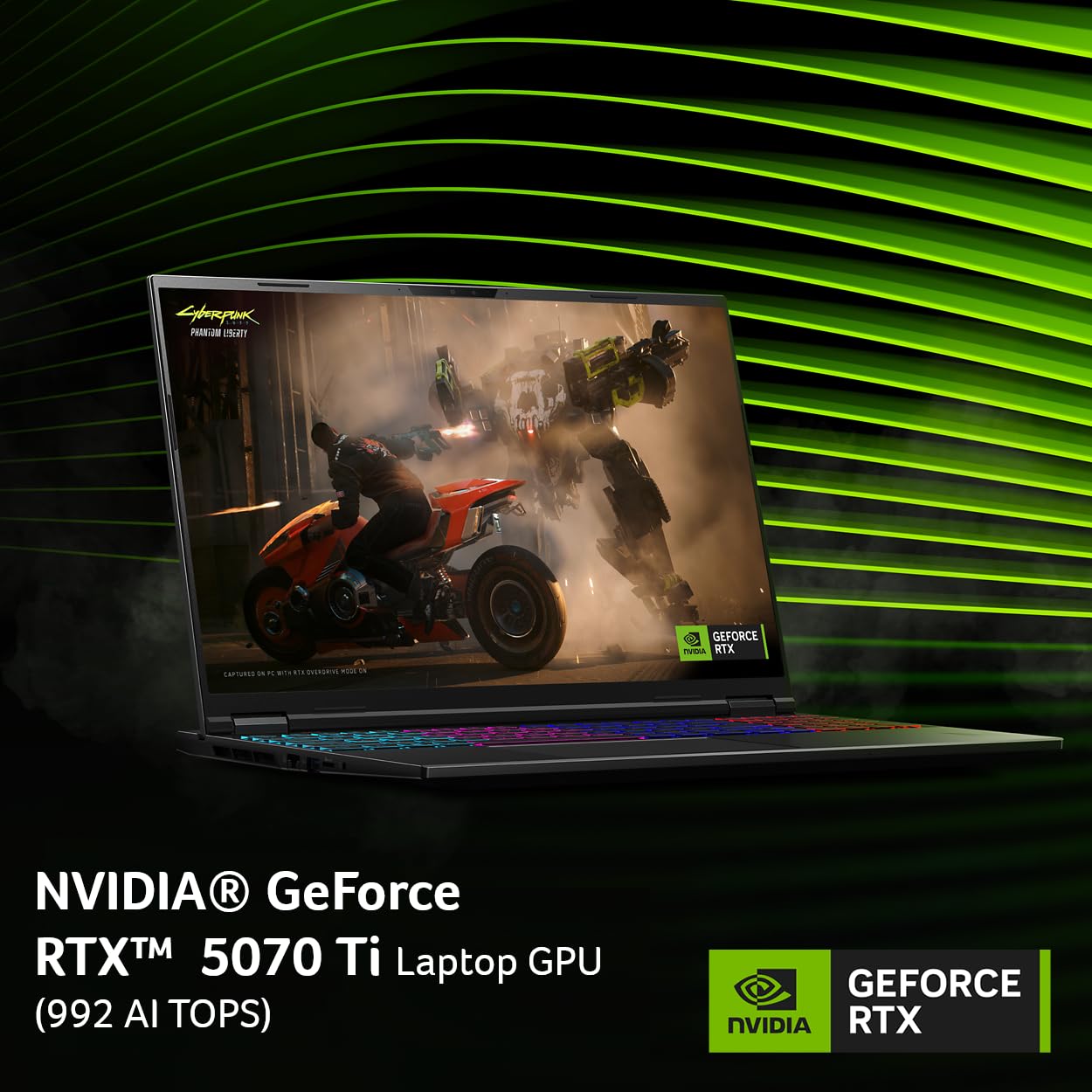 acer Nitro 16S AI Copilot+ PC Gaming Laptop | AMD Ryzen AI 9 365 Processore | NVIDIA GeForce RTX 5070 Ti Laptop GPU | 16" WQXGA IPS 180Hz Display | 32GB DDR5 | 2TB Gen 4 SSD | Wi-Fi 6E | AN16S-61-R5K4