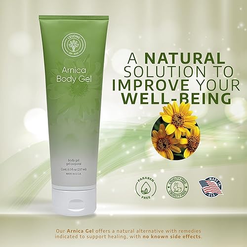 Miniatura 2 de L'EUDINE Gel de árnica, paquete de 6, extra fuerte para aliviar moretones, planta maravilla para tratar el dolor muscular, moretones e hinchazón,