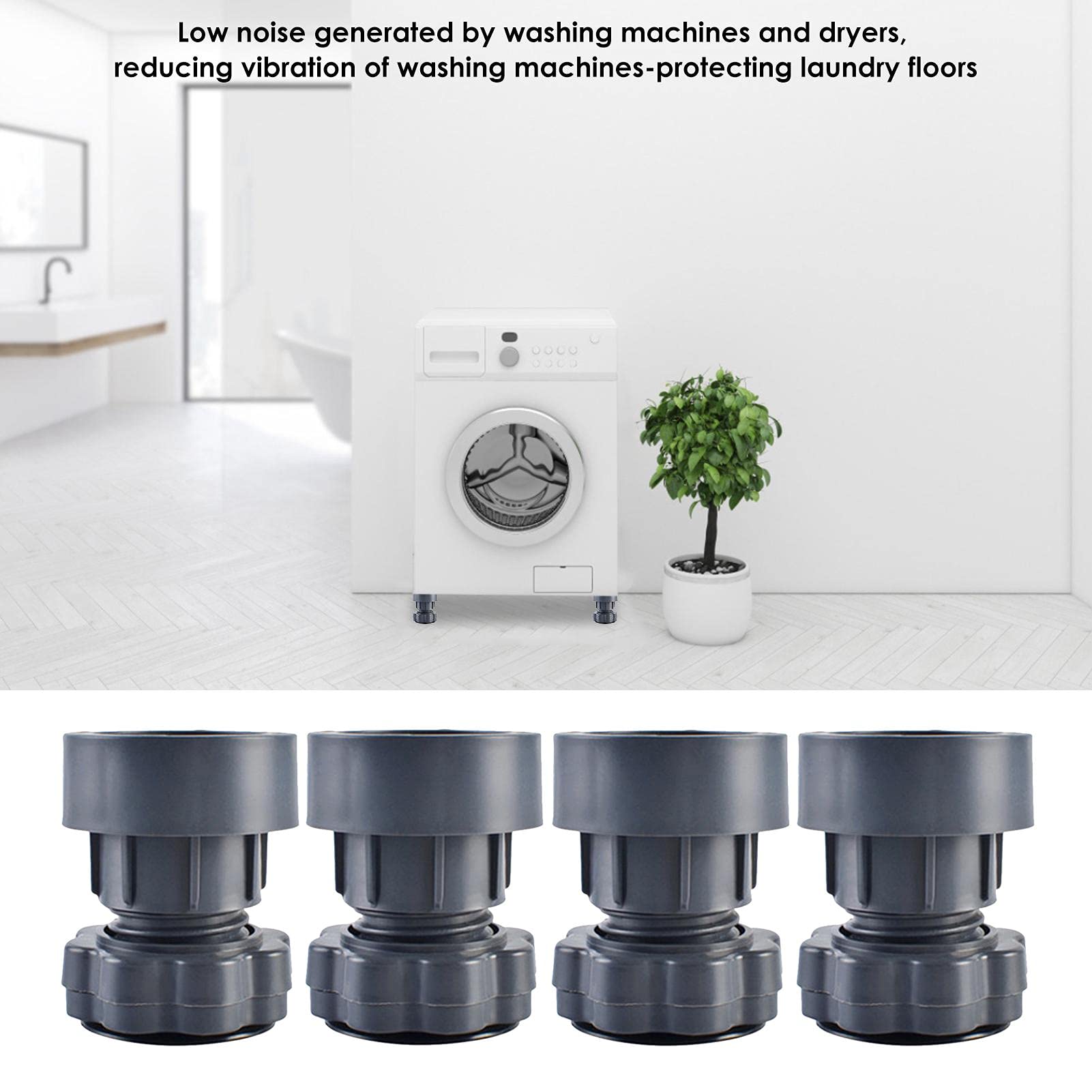 Amazon.co.jp: Werstand 洗濯機用防振かさ上げ台 洗濯機用置き台 かさ