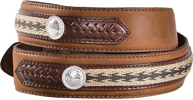 Amazon | Tony Lama メンズ デュークレザーベルト エイジドバーク 36