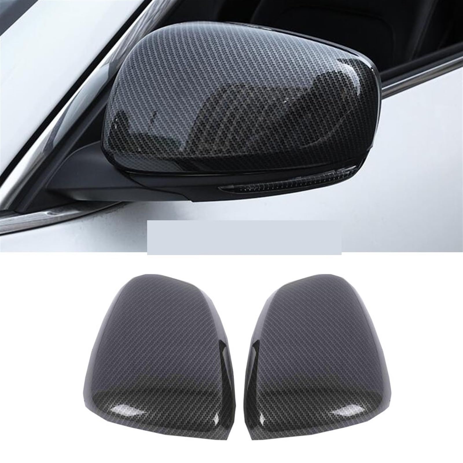 Coques De Rétroviseur Pour Renault Kadjar 2016-2019 - Accessoire Design Et Protection (Noir L) - 11