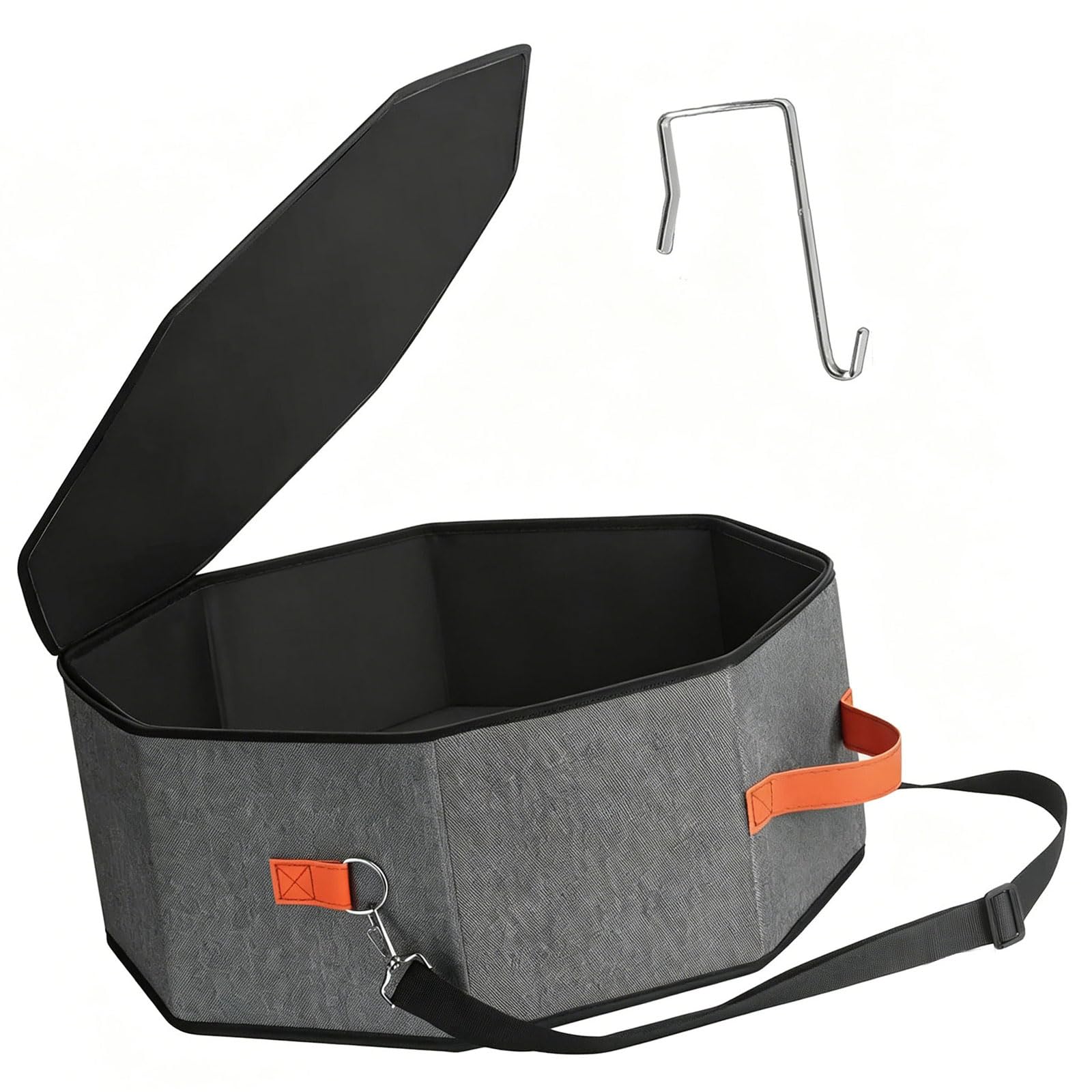 NRVTRE Compact Hat Storage Bag with Spacious Interior Holds Up to 8 Hats Without Losing Shape Dustproof Hat Bag