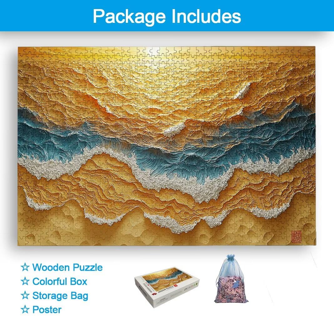 Puzzle Spiaggia, Puzzle 1000 Pezzi per Adulti, Regalo Donna/Uomo -2589