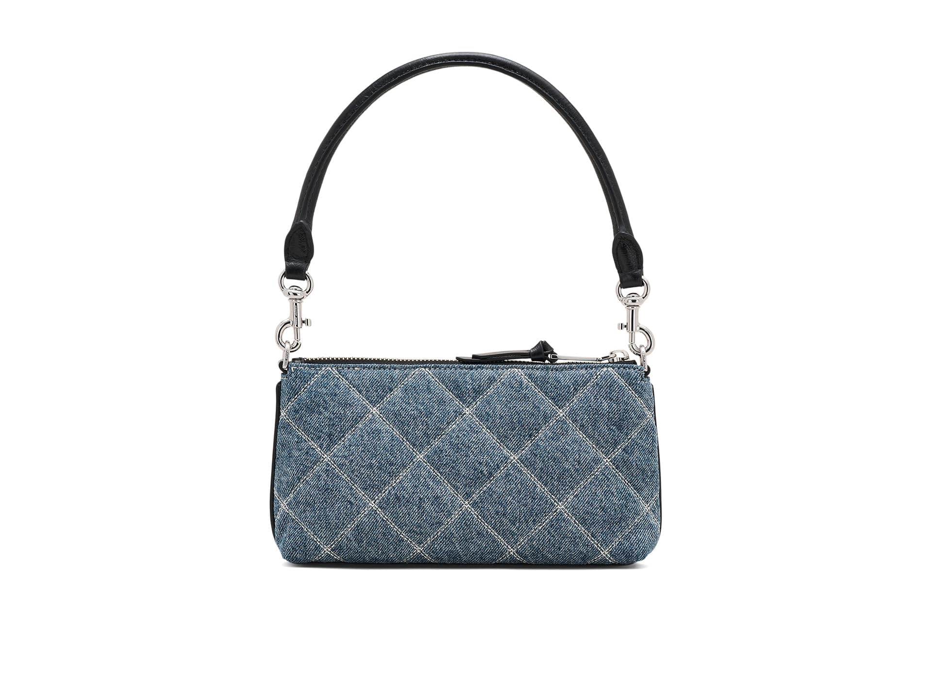 MARC JACOBS The Quilted Denim Snapshot Convertible Shoulder Bag