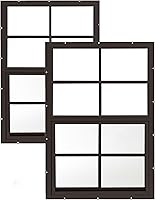 Vista 11 de Ventanas para cobertizo 18x27 pulgadas (paquete de 1) Ventanas corredizas con vidrio templado y mallas Montaje al ras, marcos de aluminio blanco