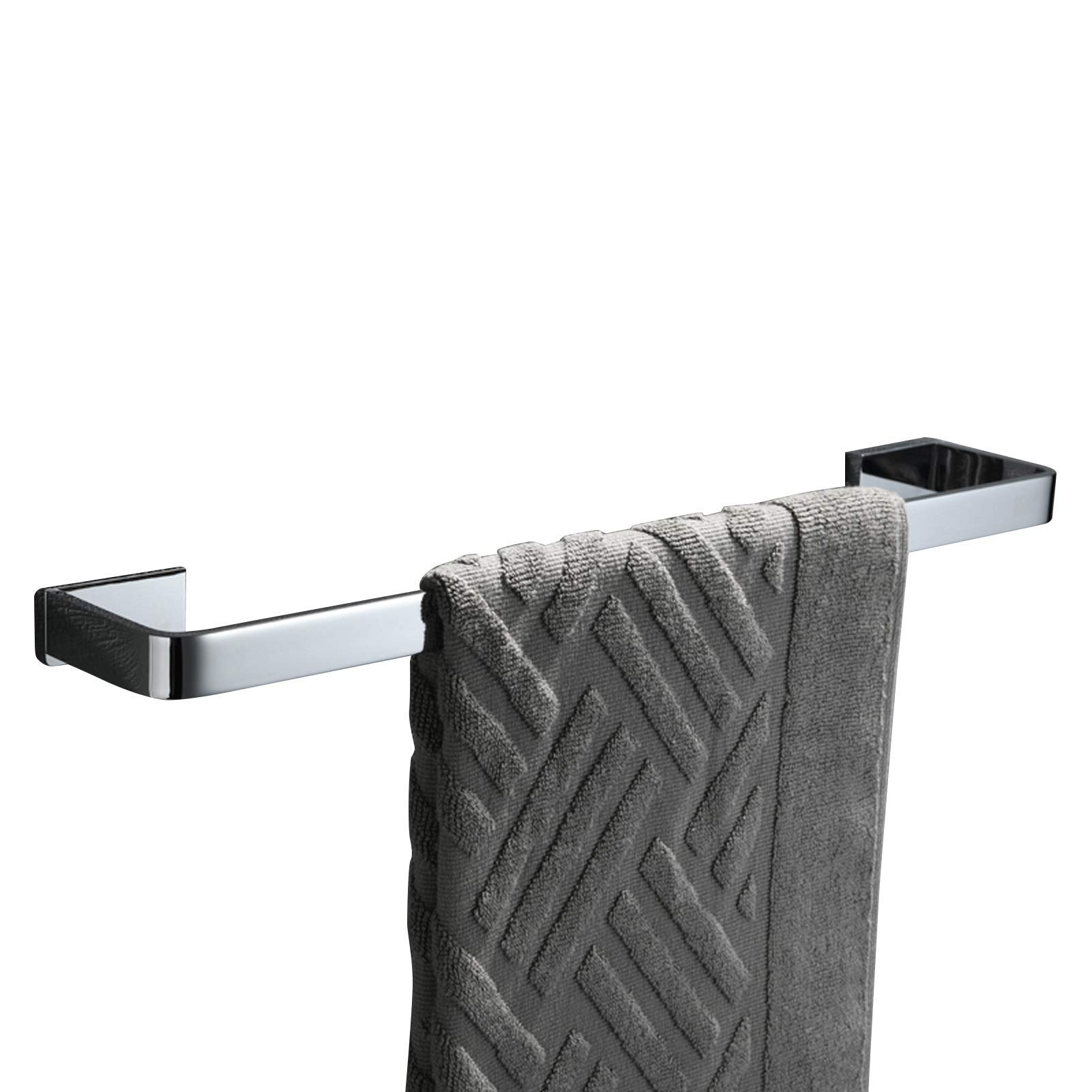 Porte-serviettes en cuivre massif mural support torchon cuisine et salle de bain 30cm