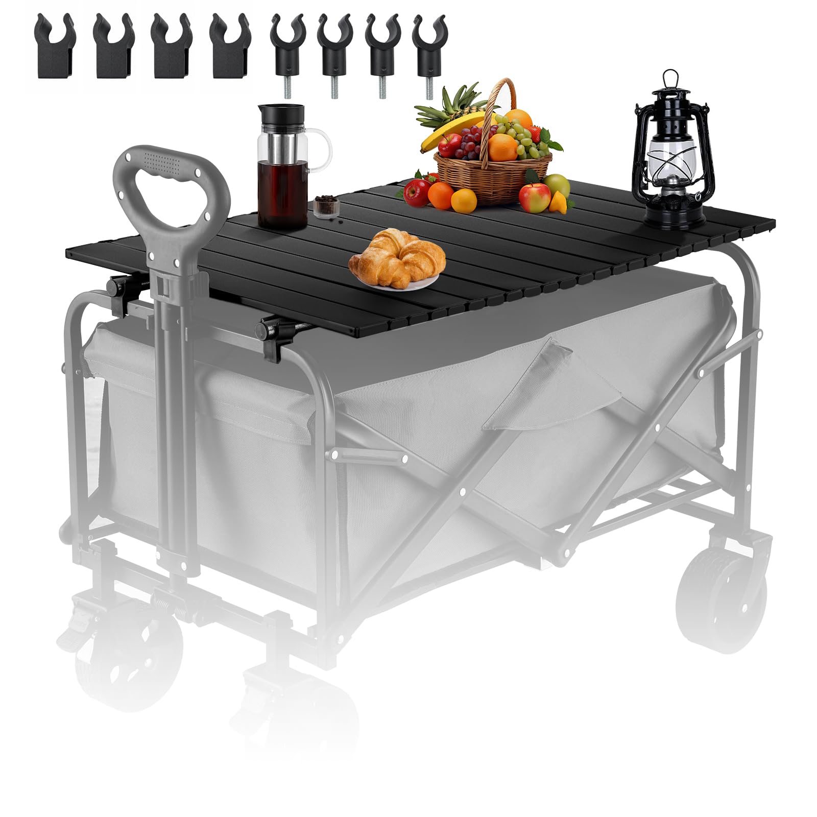 Photo 1 of SETOXYX Metal Tabletop Board for Wagons Cart, 34"x21"