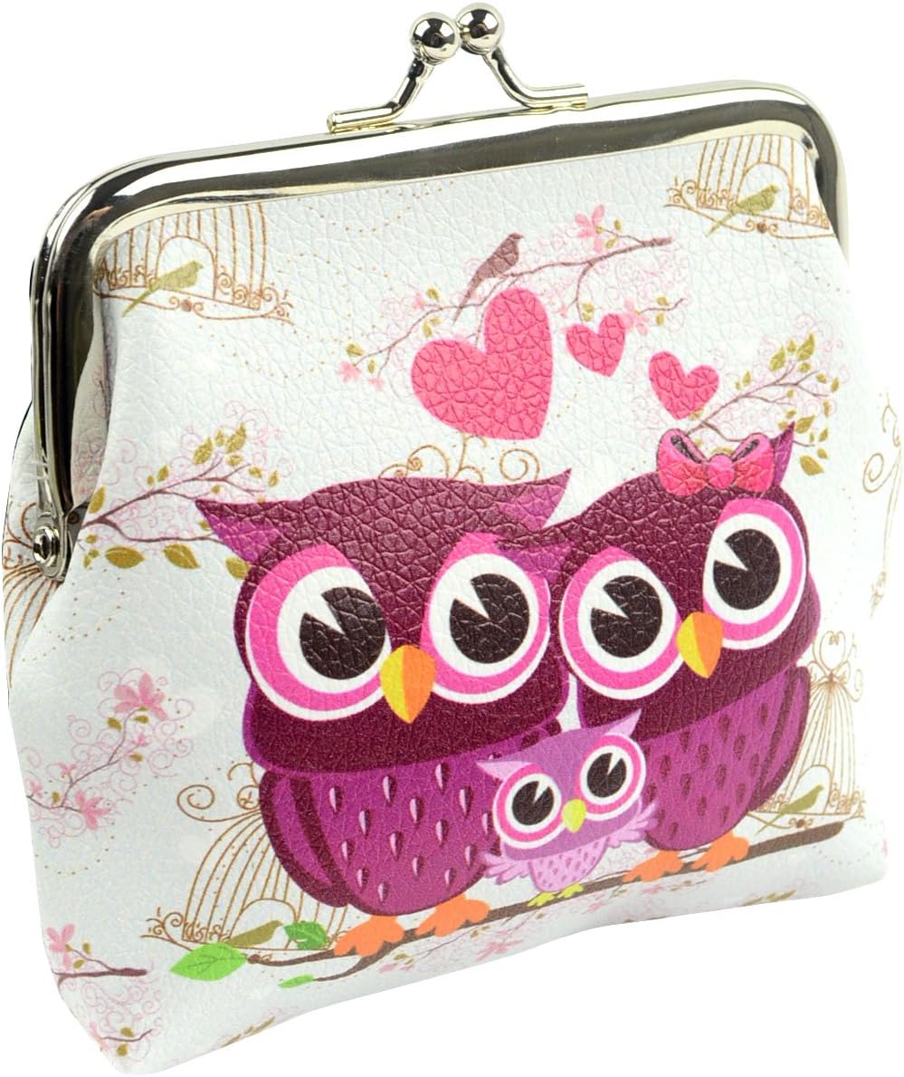 Women's Cute Buckle Coin Purse(E)