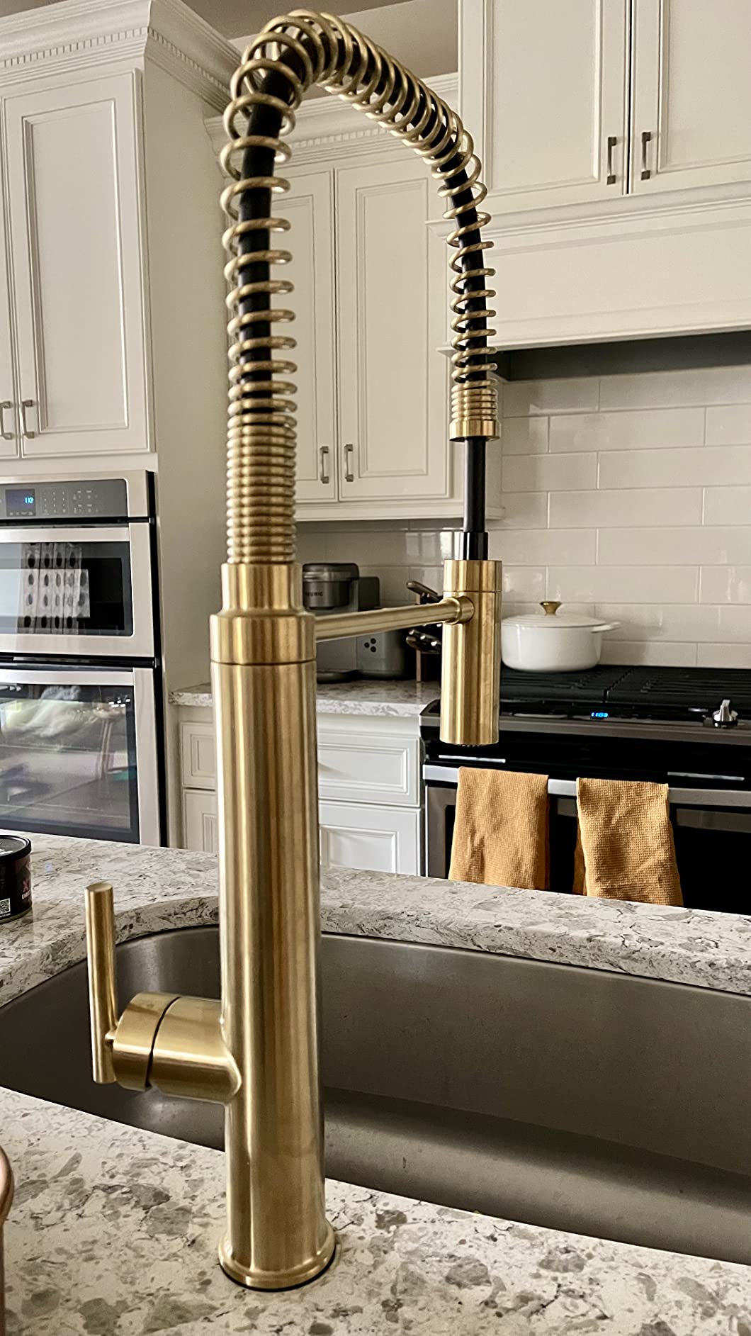 41/mo Finance Kohler 24982BL Purist Pull Down Kitchen Faucet