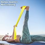 Resistance Bands Set Stretch Band Elastic Exercise Bands for Physical Therapy Tension Band Recovery Band Workout Bands for Strenght Training Pilates Yoga Arms Upper Body and Shoulders 4.9 FT