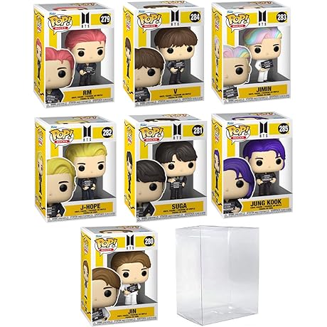 Funko Pop BTS Butter 7 Pack Set