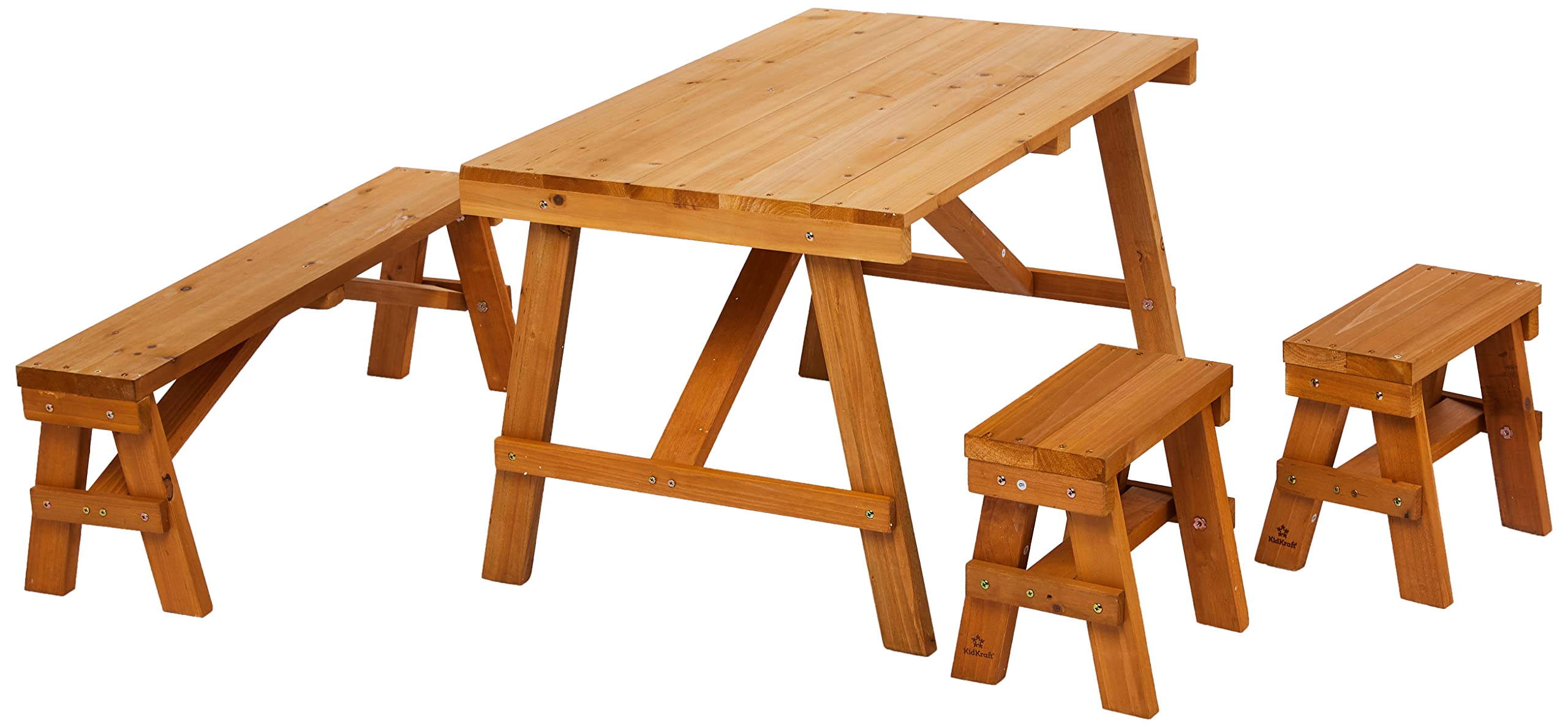 Kidkraft - Outdoor Picnic Table Set - Amber