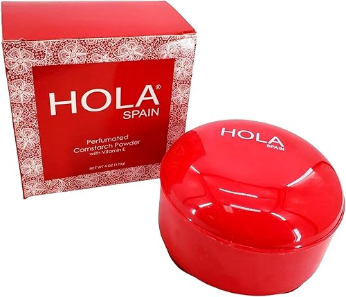Miniatura 7 de Hola España Skin Petal Body Talc Polvo y Puff 4 oz.