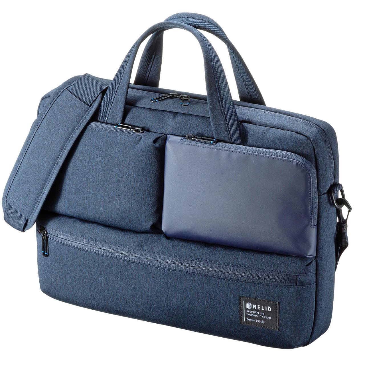 カジュアルPC パソコン バッグ15.6型ワイド対応 ネイビー BAG-CA10NV 1個 Amazon.co.jp: サンワサプライ カジュアルPCバッグ 15.6型ワイド対応