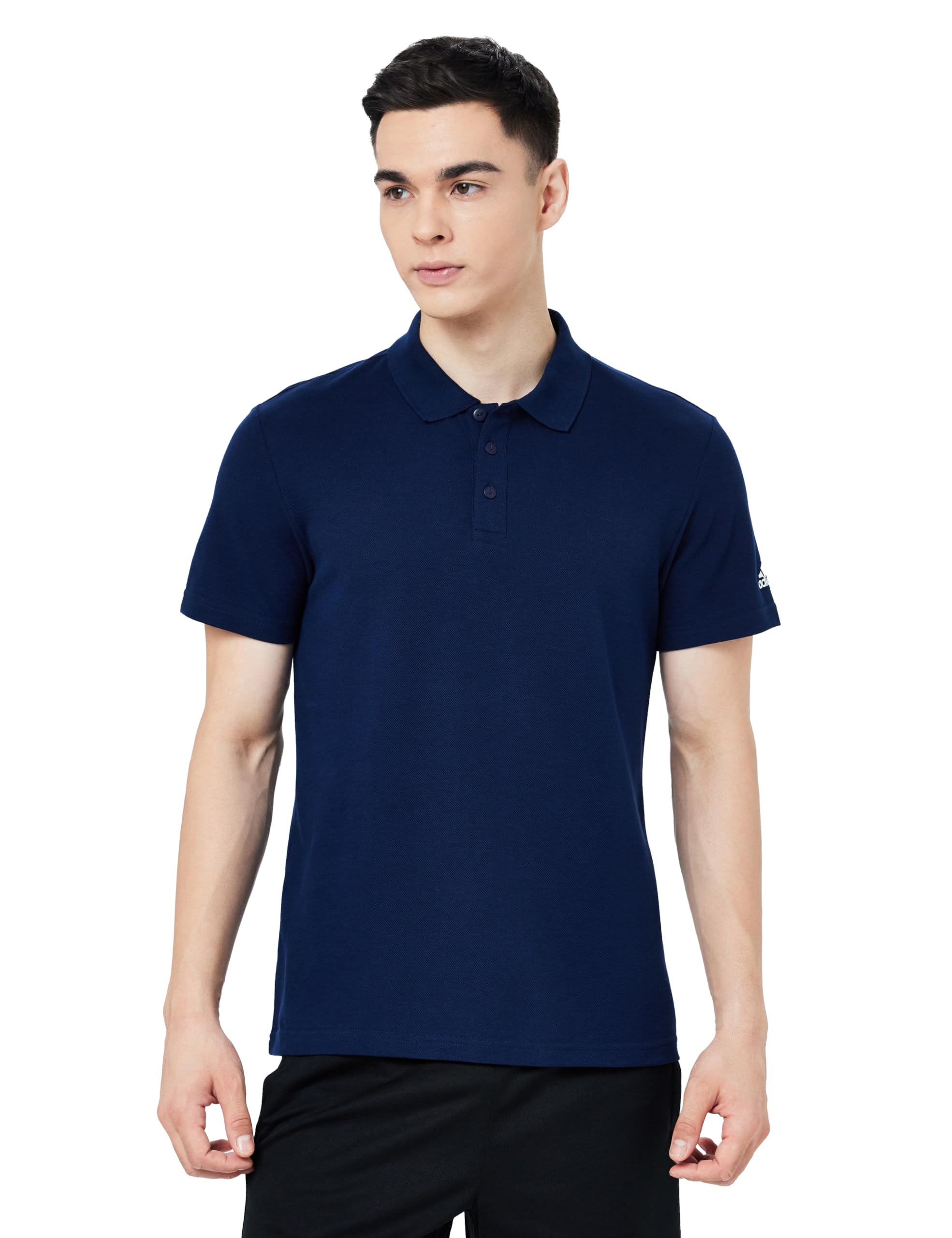 adidas Men's 100% Cotton Regular Fit Polo T-Shirt-picture-18