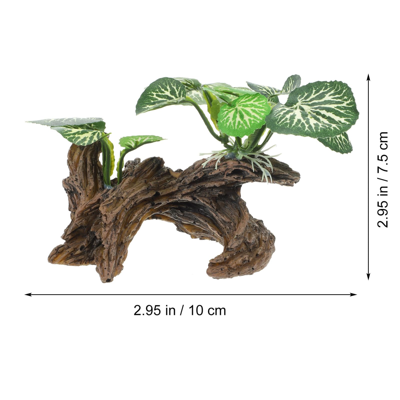 Abaodam Artificial Plant Ornament for Reptile Tanks Lifelike Climbing Pet Plant Decoration for Terrariums and Pet Habitat Adornment for Aquatic Environments