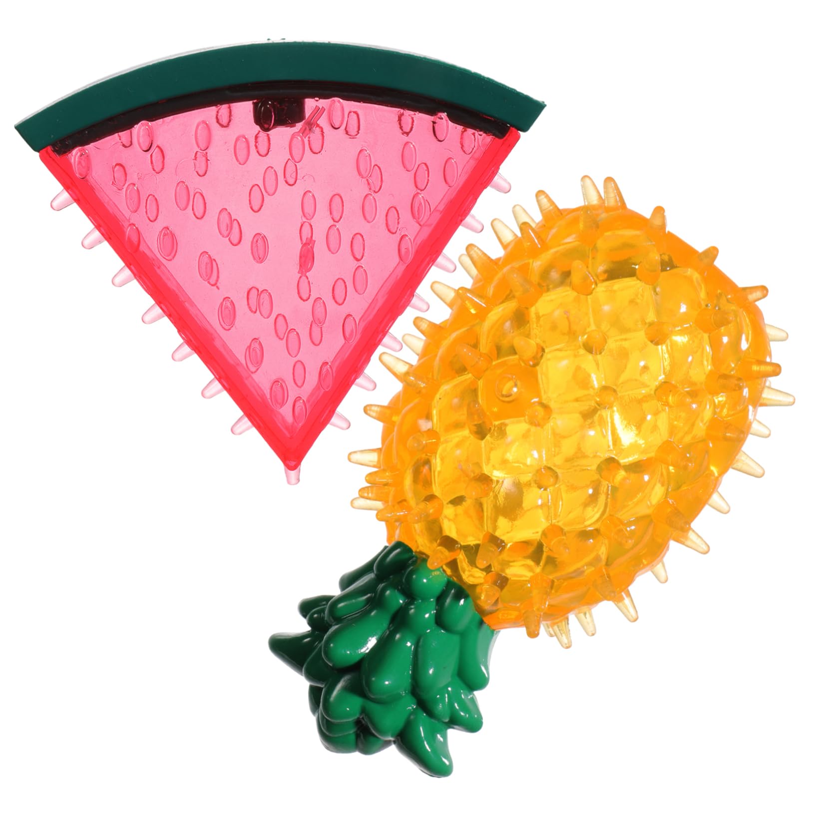 Toddmomy 6pièces Jouet à Mâcher pour Chien Forme De Fruits Jouet De Congélation pour Chiens pour Teething