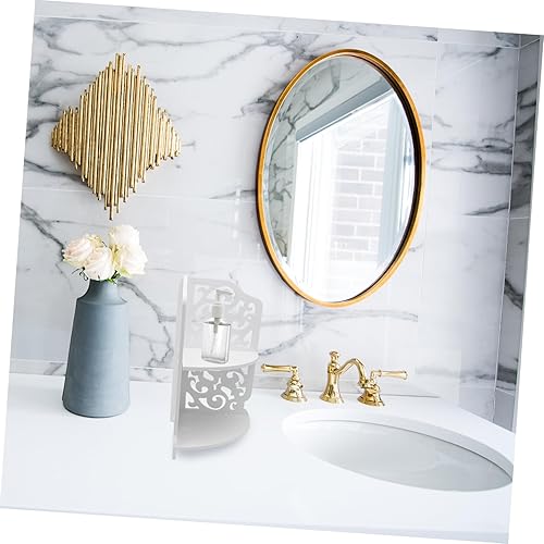 Miniatura 4 de Cabilock Organizador de cocina para el hogar, decoración de baño, almacenamiento blanco, estante multifunción, organizador de artículos para el