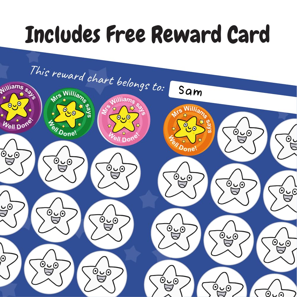 144 English Well Done Reward Stickers For Children, Teachers & Parents - View #12