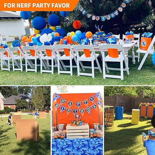 Miniatura 6 de Juego de 12 suministros y recuerdos de pistola de dardos de espuma a granel, para fiesta de guerra de armas Nerf, paquete de mini pistola lanzadora,
