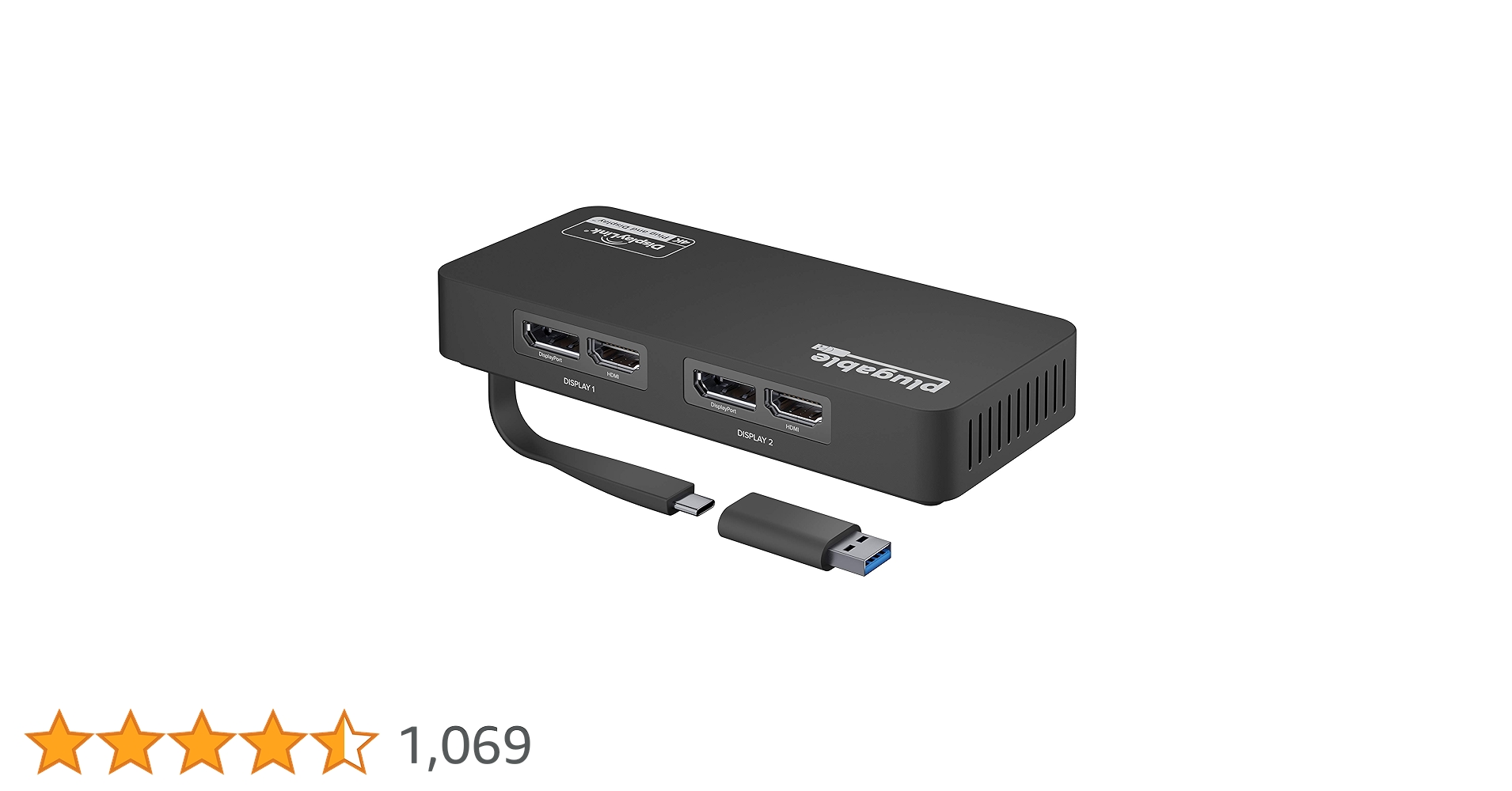 Amazon.co.jp: Plugable USB-C 変換グラフィックアダプタ