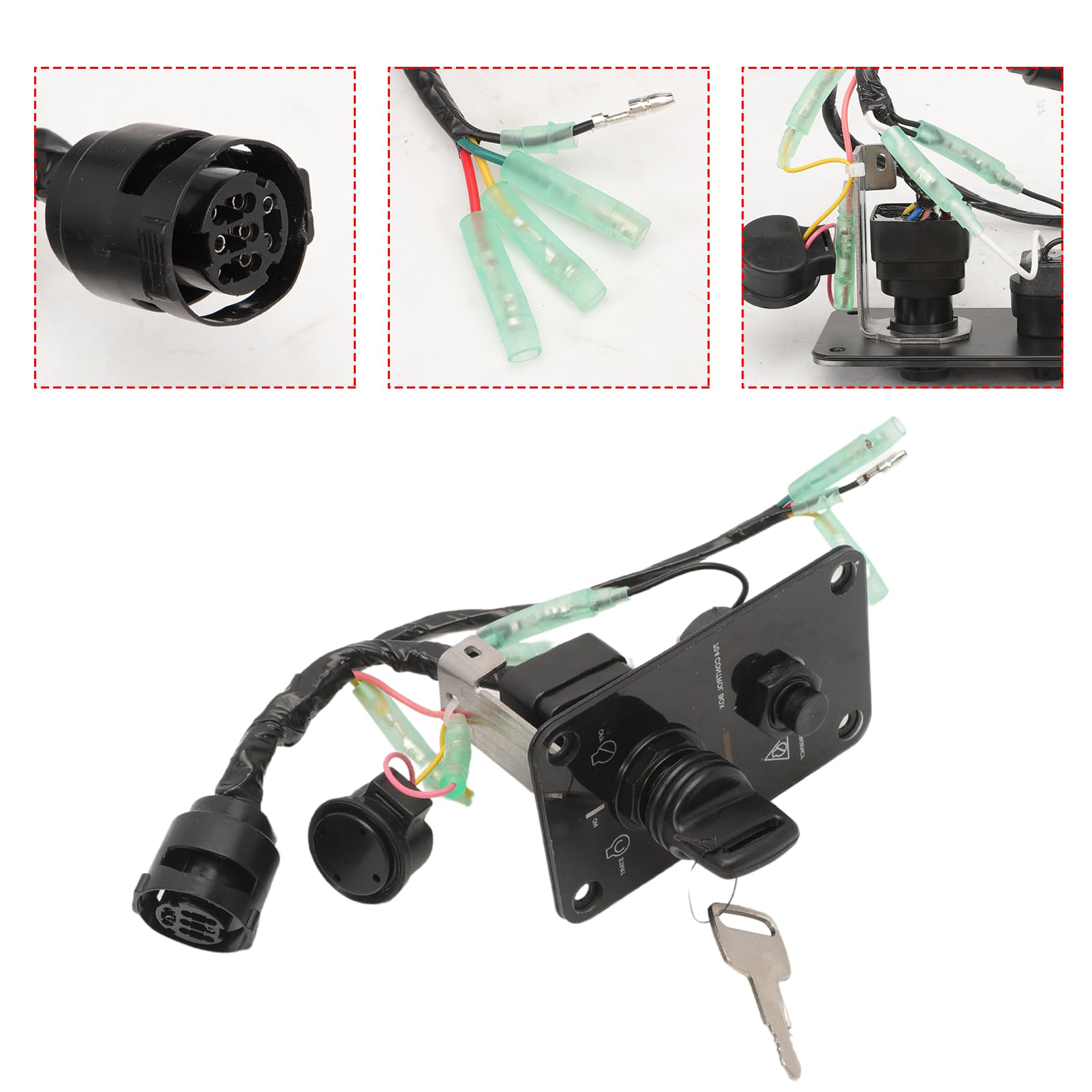 Amazon.com: 12V Main Switch Panel Single Engine Key Switch Panel