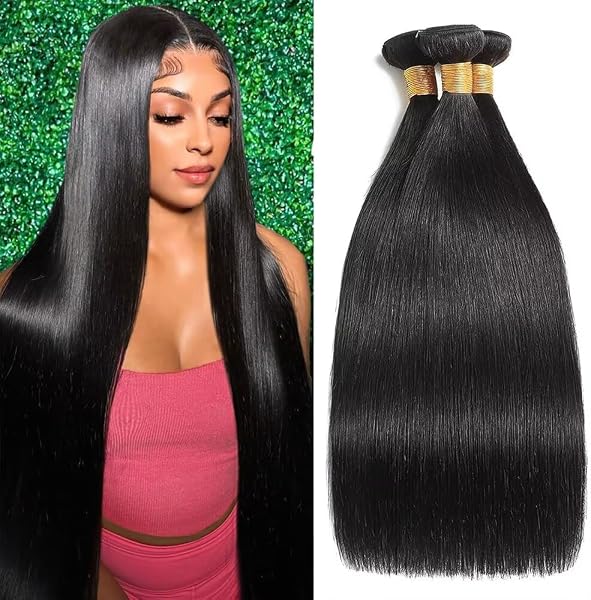 Falaimei 240g 26 Inch Brazilian Straight Hair Bundles