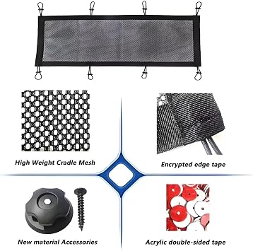Under-desk cable management kit, 1 piece, 30cm wide x 70cm long, 4 types of cable organizers, flexible under-desk cable tray, durable cable concealment device, for storing wires and sockets.
