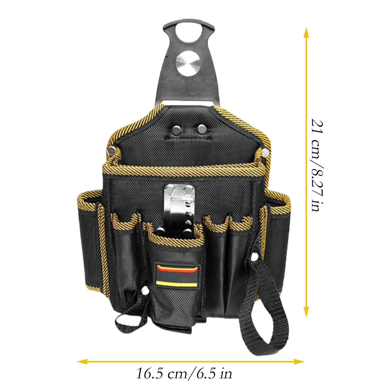 Sacoche Ceinture Outils Électricien Sac Utilitaire Léger Grande Capacité