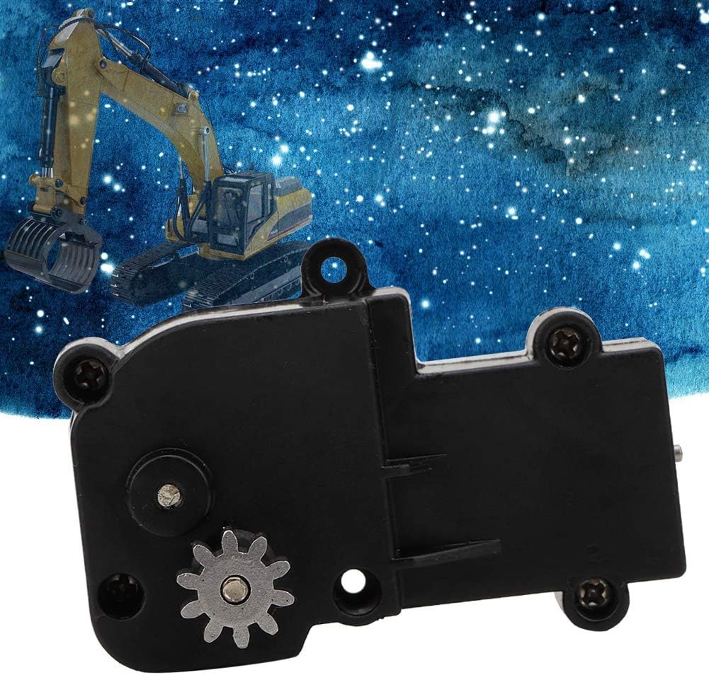 Dilwe RC Car Rotation Gear Box Spare Parts fit for 1 Excavator Engineering
