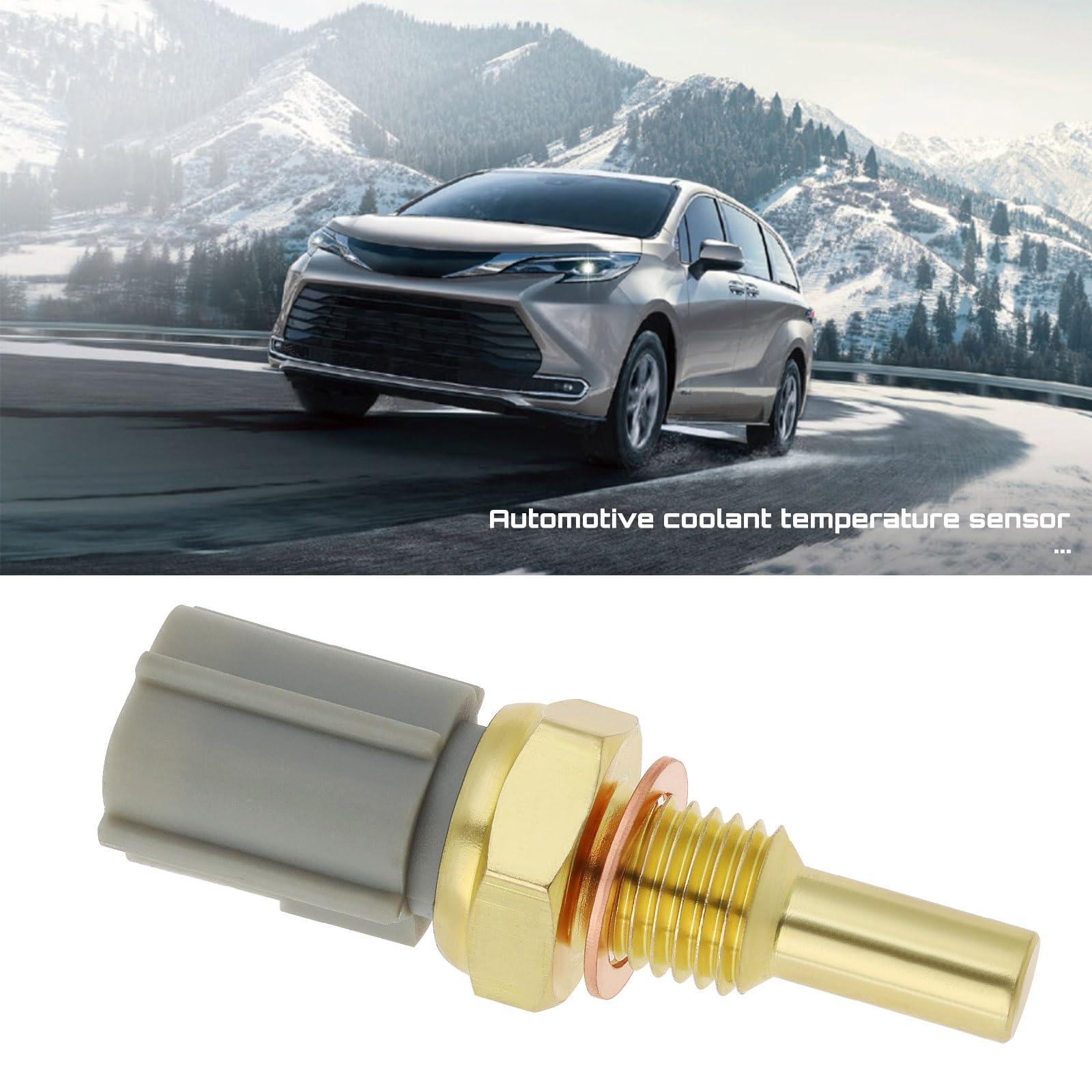 Czujnik temperatury płynu chłodzącego silnika samochodowego Czujnik temperatury wody 89422-35010 89422-20010 89422-30030 Kompatybilny z Toyota 4Runner AVALON