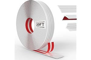 Wall Corner Protector: Peel and Stick Corner Molding Trim for Wall, Ceiling, and Floor Edges