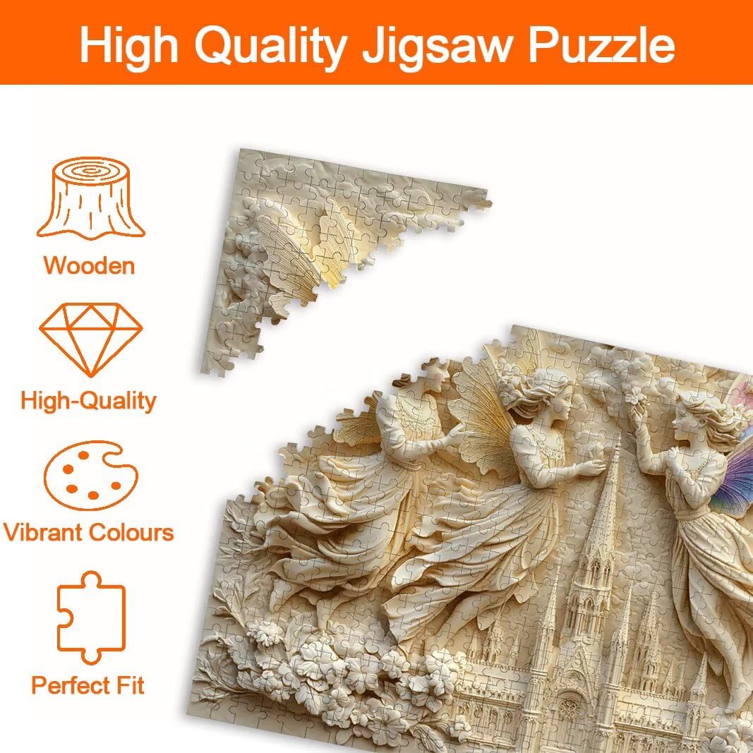 Puzzle 2000 Pezzi, Puzzle Angelo, Misura: 100x71cm, Regalo Donna/Uomo -8699