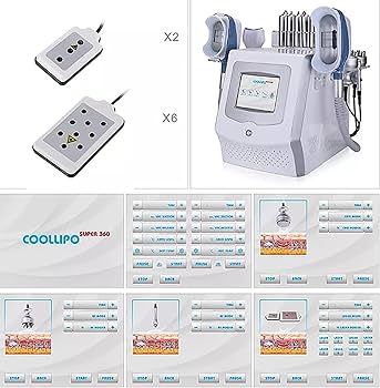 Amazon.co.jp: Cryolipolysis 脂肪凍結痩身マシン、8 in 1 360 脂肪