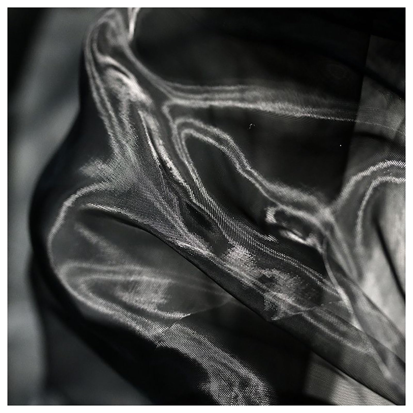 Tissu en organza au mètre de qualité supérieure voilage holographique pour robe