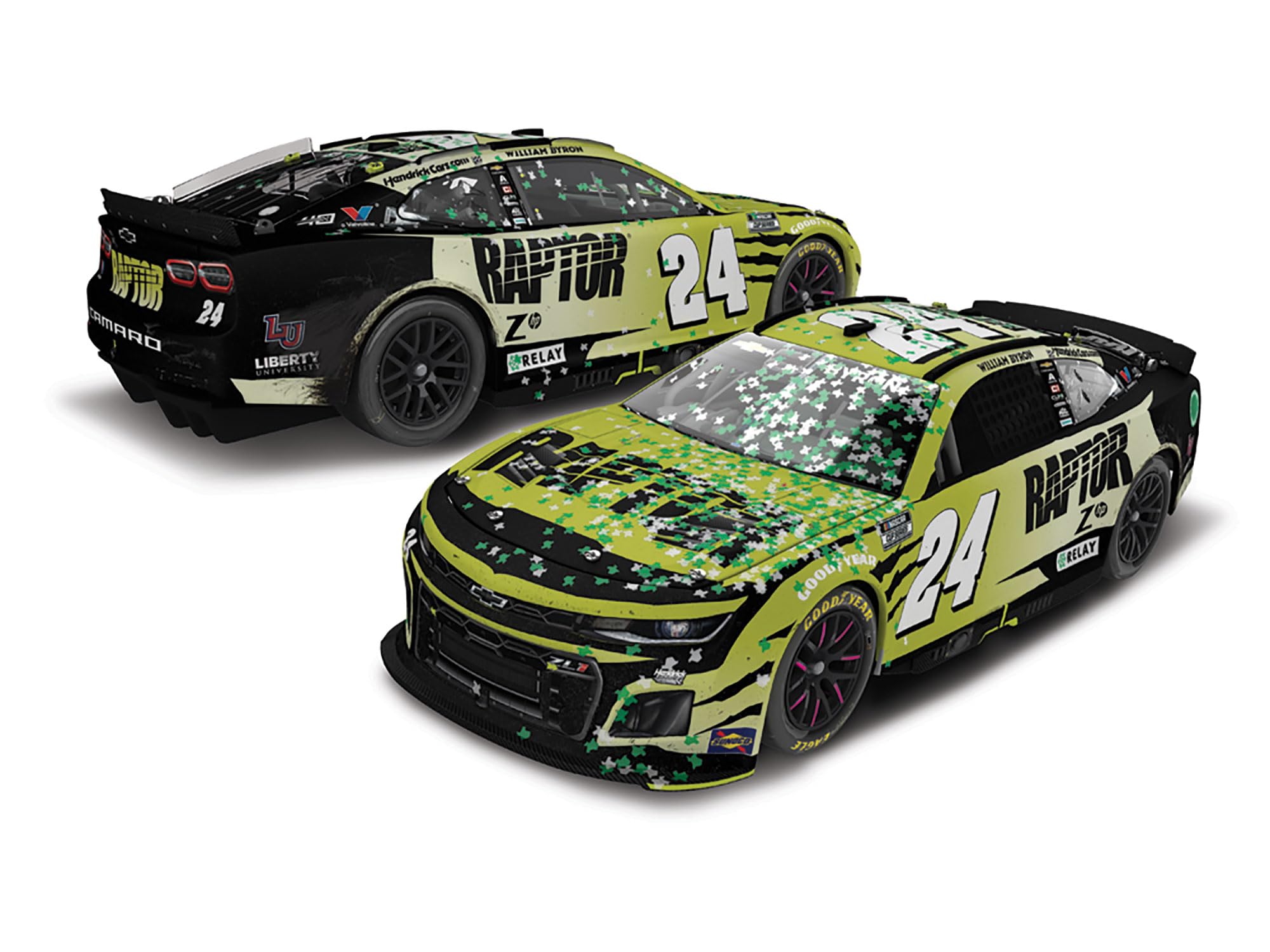 Lionel Racing William Byron 2024 Raptor COTA Race Win No. 24 ARC 1:24 Scale Diecast Car