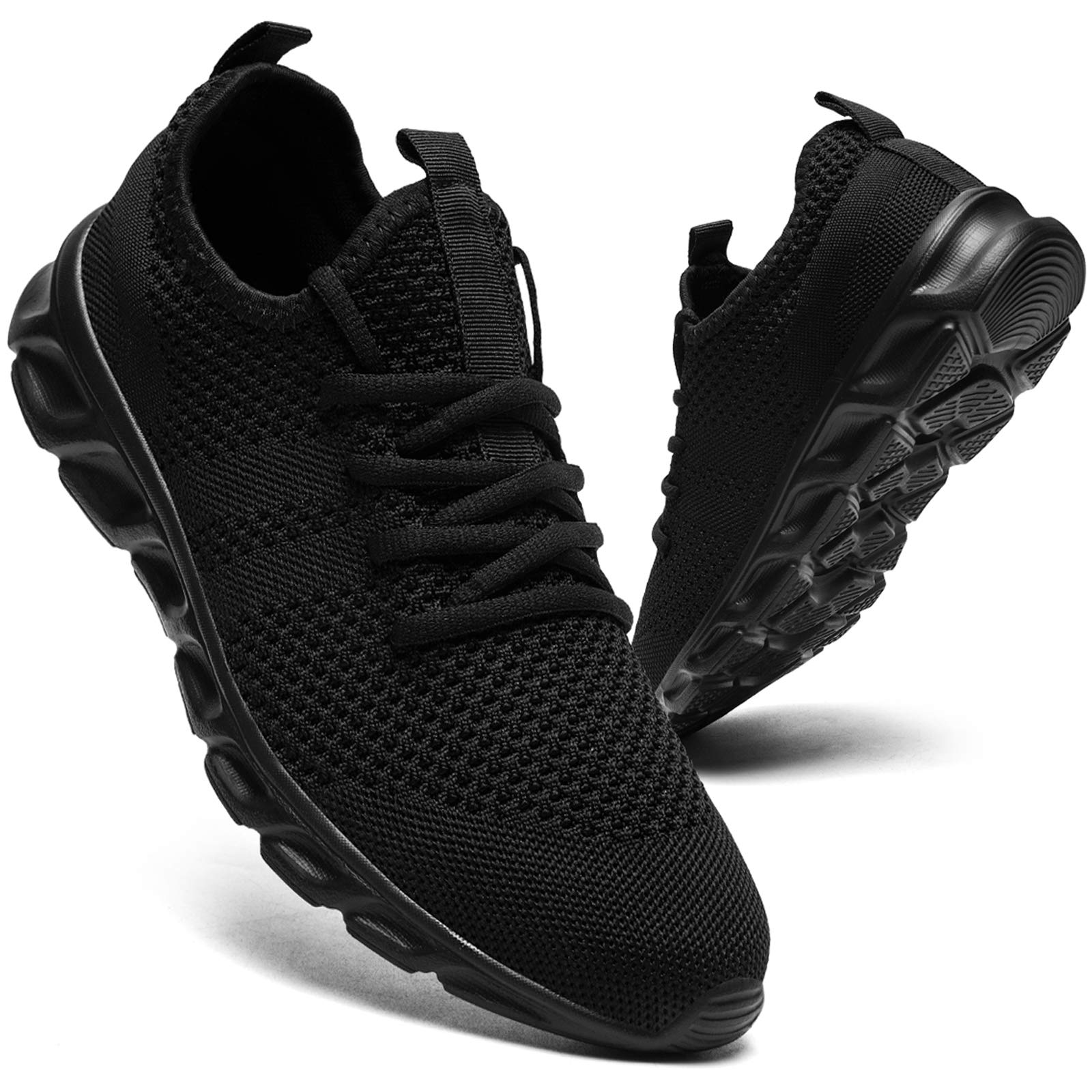 ZMBCYGMens Trainers Running Walking Tennis Sport Sneakers Ligthweight Gym Shoes