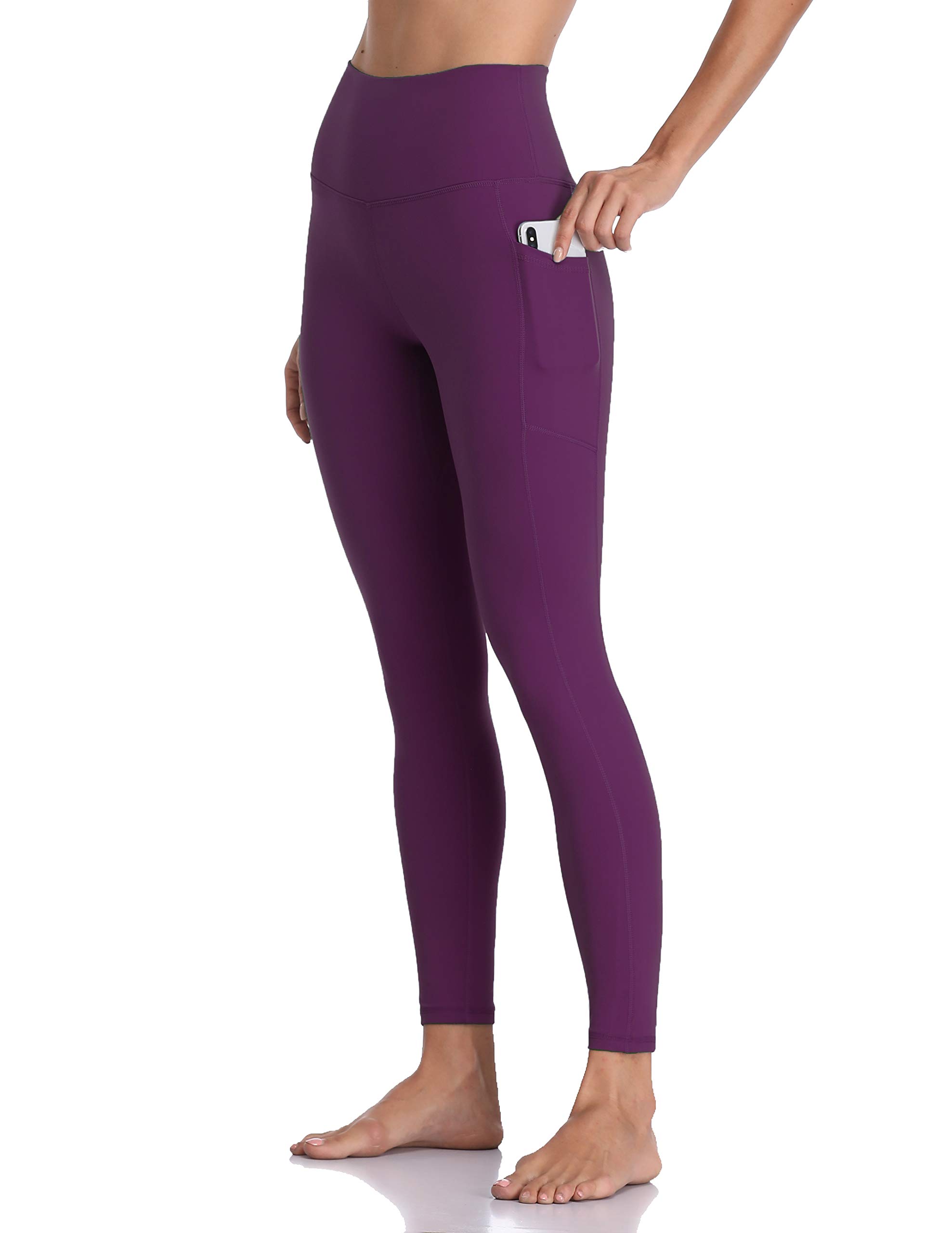 Colorfulkoala Damen-Yogahose mit hoher Taille, 7/8 Länge, Leggings mit Taschen