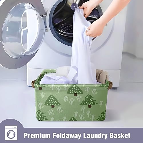 Miniatura 7 de Cestas de almacenamiento de árbol para bebé, cestas de almacenamiento rectangulares con asa, organizador de armario, canasta impermeable para el