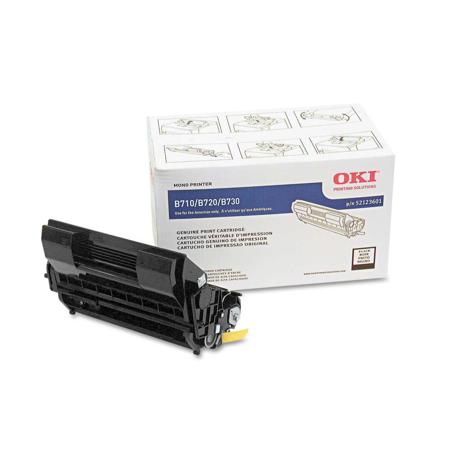 OKI52123601 - Oki 52123601 Toner