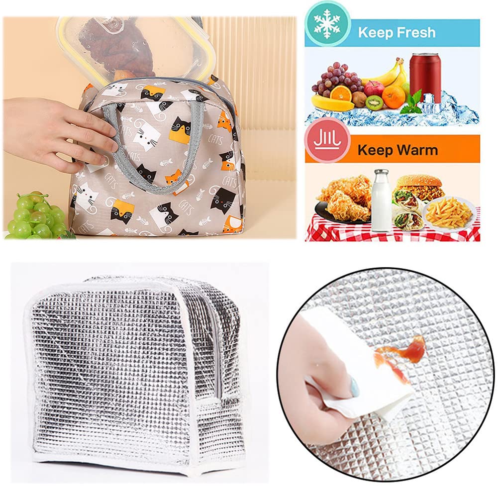 ENEN Portatile Borsa Termica Porta Pranzo Grande Ufficio Isolamento