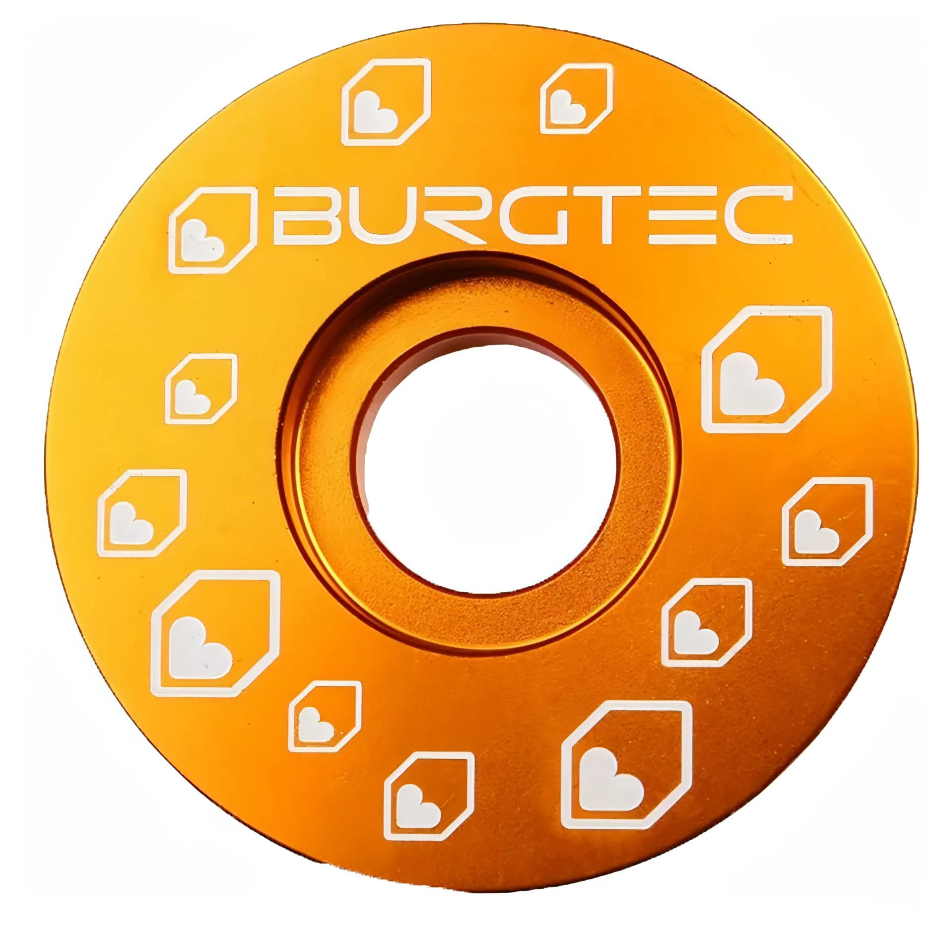 Burgtec Top Cap Iron Bro Orange