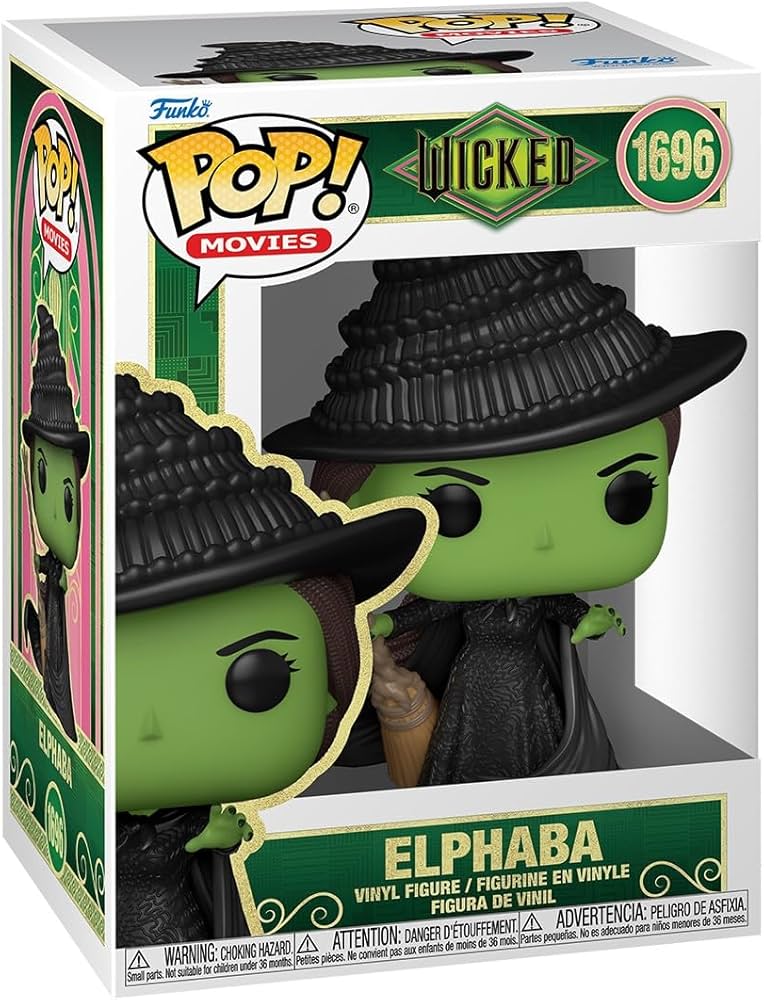 Amazon.com: Funko POP Movies: Elphaba - Wicked - Collectable Vinyl