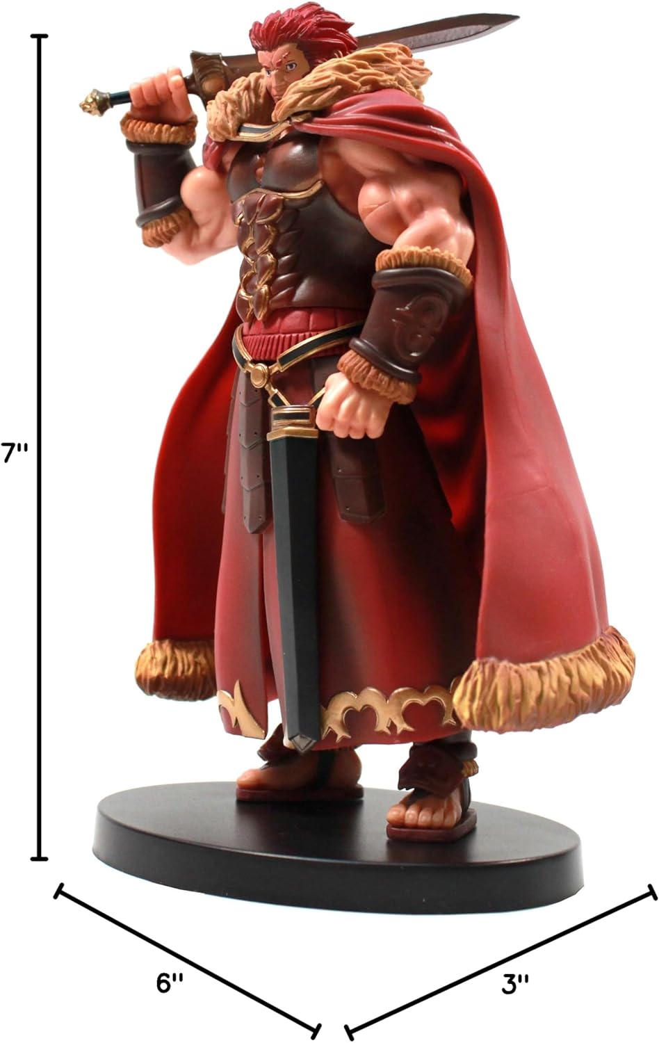 Banpresto Fate/Zero DXF Servant Volume 3 Rider 7" Action Figure