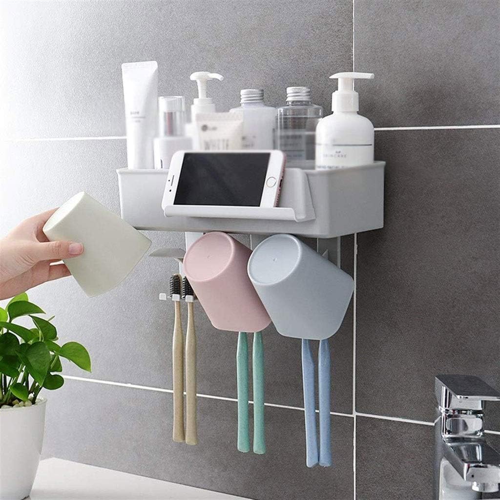 Toothbrush Cup Holder - Wall-Mounted Mouthwash Two Sizes(3 Cup Holder)