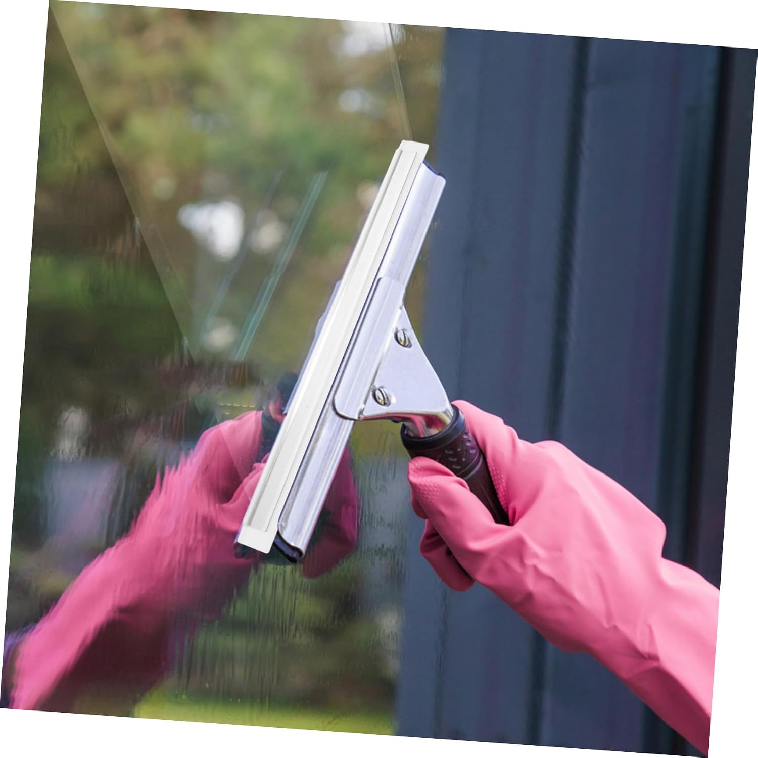 Cabilock 6pcs Silicone Squeegee Replacement for Car Glass Multi-use Cleaning Tool for Windows Shower Doors
