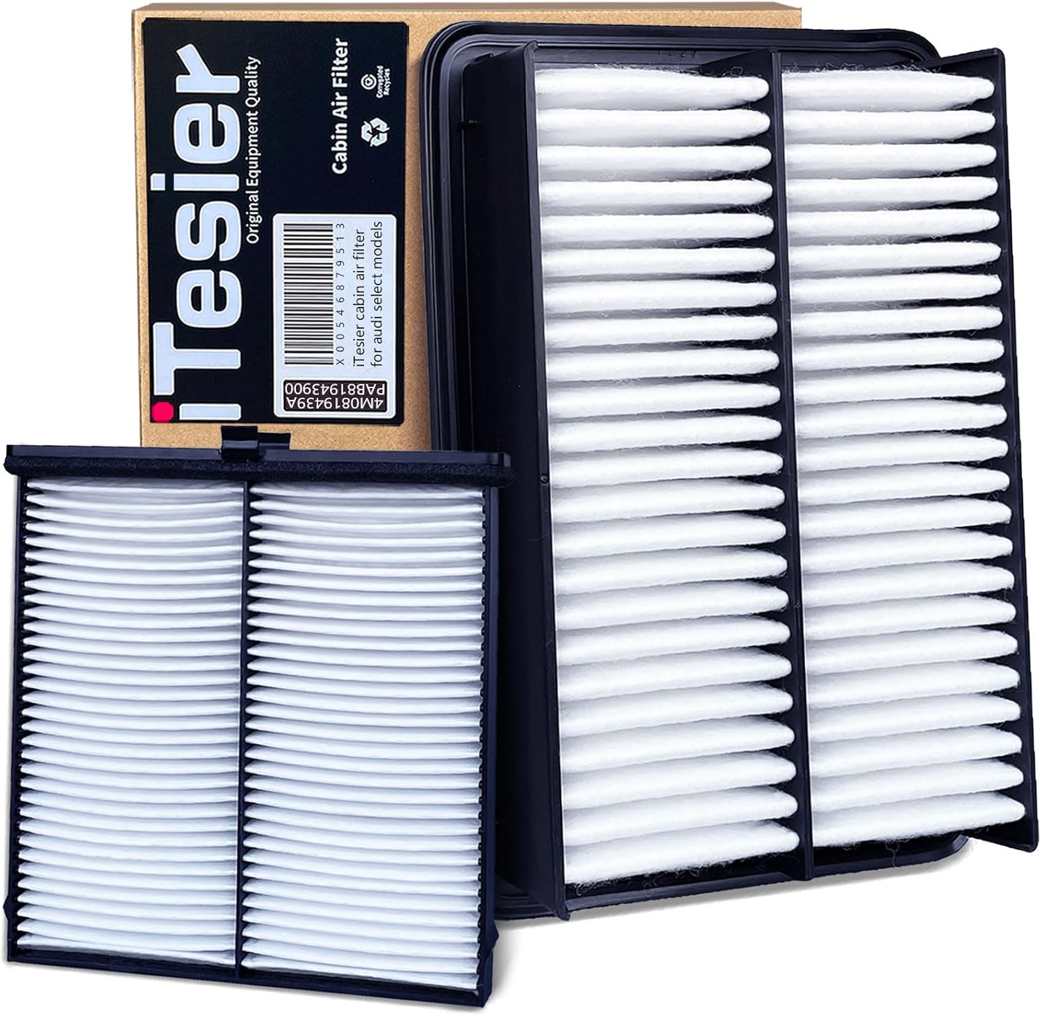 HEPA Cabin & Engine Air Filter Kit for Mazda CX-30 CX30 (2020-2024 2025), Mazda 3 (2019-2025), Replaces PAJ8-13-3A0A, PAH9-13-3A0A, BDGF-61-J6X