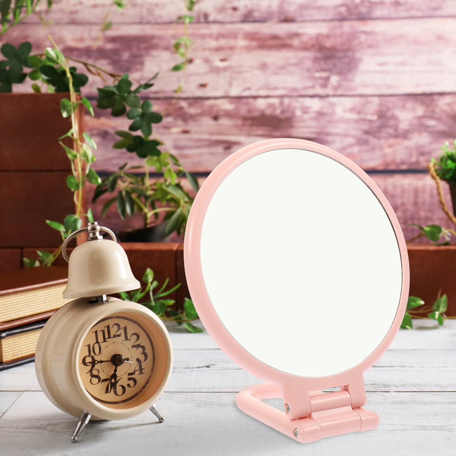 Handheld Vanity Mirror Handheld Mirror Compact Makeup Mirror Makeup Vanity Mirror Circle Mirrors Desk Mirror P