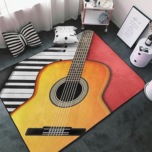 Miniatura 3 de Alfombras náuticas con temática marina oceánica animales retro azules lavables a máquina alfombra de tapicería con respaldo antideslizante para sala