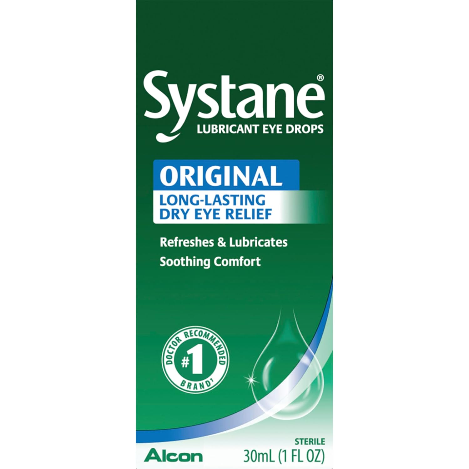 Systane Eye Lubricant 1 oz Eye Drops 1 Ct